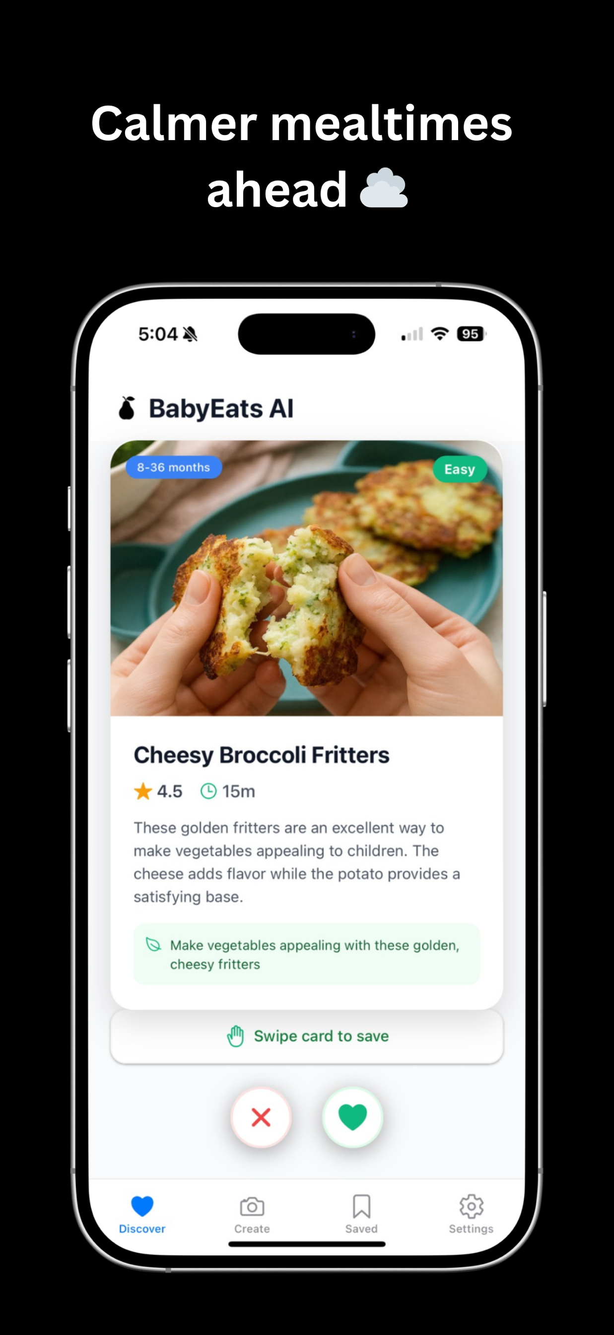 BabyEats AI: Starting Solids App Store screenshot preview